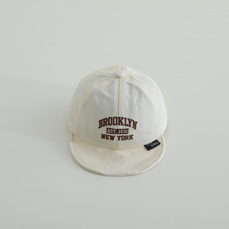 

New Spring/Summer Baby Quick-Dry Hat, Fashionable Soft-Brimmed Duckbill Cap, Korean Style Infant Sun Hat, Children s Hat 45~48cm Reference Age8~24