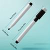 20/50 Black Dry Eraser Marker with Built-In Eraser Caps - Mini Whiteboard and Blackboard Pens for School, Office and Home Use