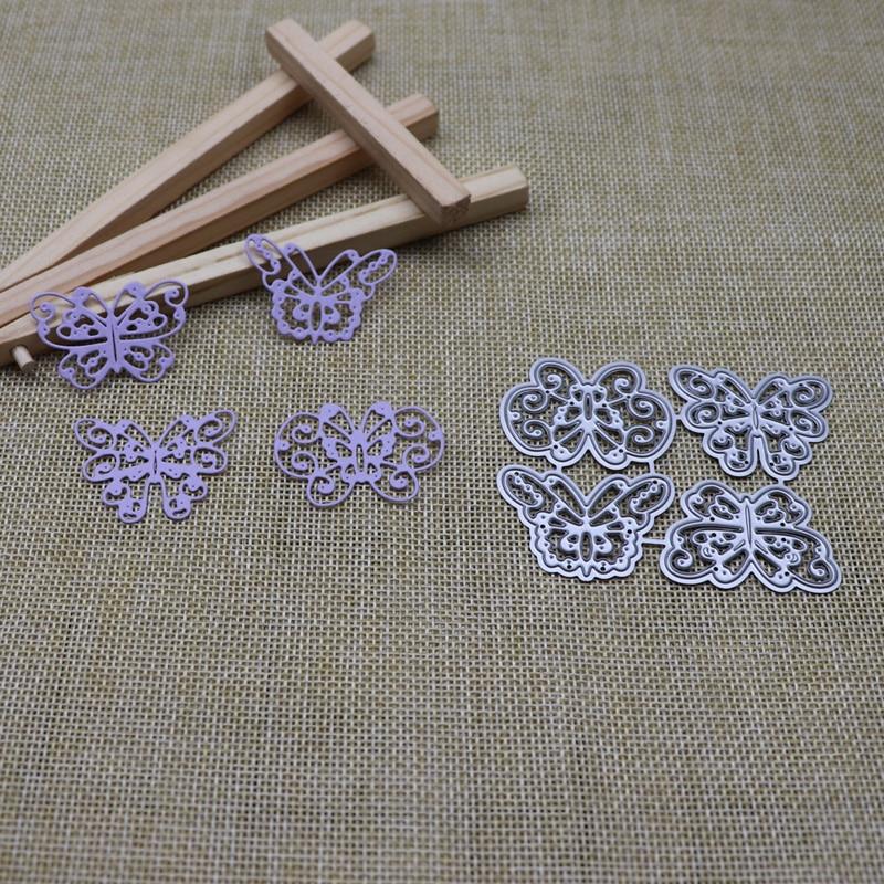 Lace Butterfly Craft Metal Cutting Dies for Scrapbooking and Card Making Decor Embossing