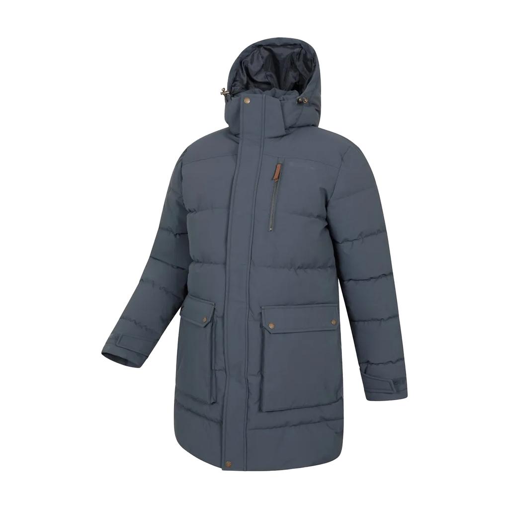 Mountain Warehouse Mens Digby Long Padded Parka