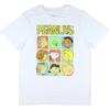 Peanuts T-Shirt Men's Boxed Character Grid Design Graphic Print Adult Tee