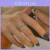 Stunning Pearl Accent Adjustable Open Ring For Women Trendy Ins Inspired Jewelry