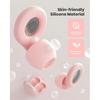 Ear Plugs for Sleeping Noise Cancelling, 25dB Ear Plugs for Noise Reduction with 8 Ear Tips, Reusable Silicone Earplugs Hearing