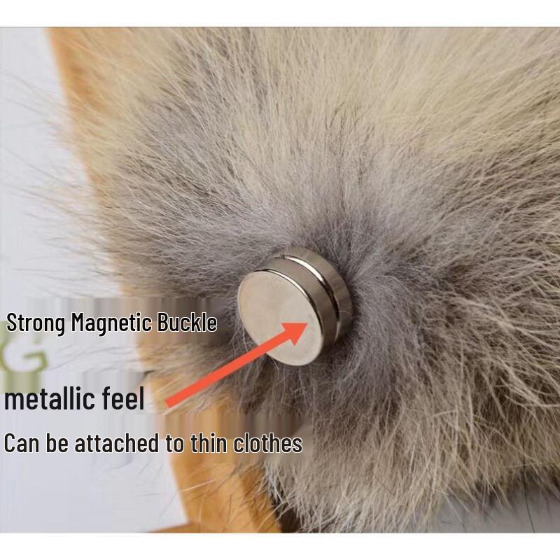 Sexy Süßer Fuchsschwanz Magnetischer Stil Loli JK Anime Requisiten Maid Halloween Zubehör