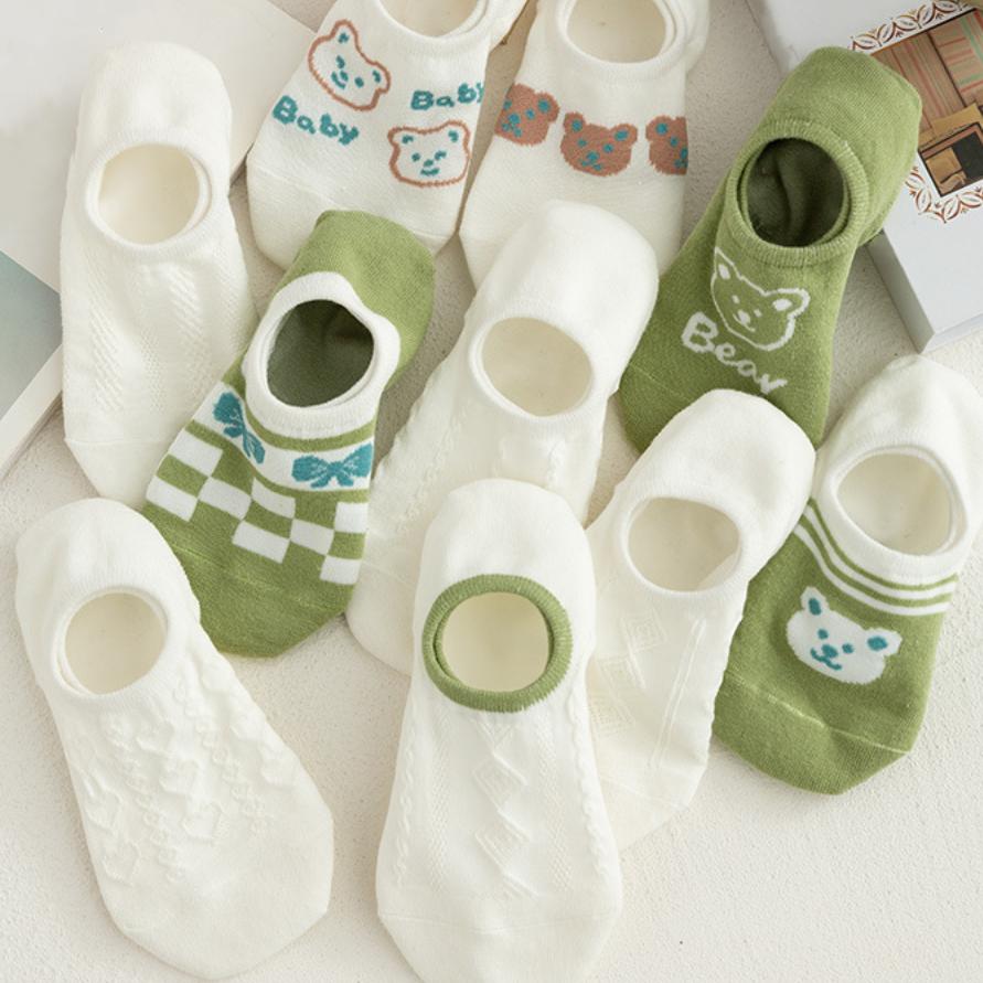 

Хлопковые короткие носки с изображением животных из мультфильмов, клетчатые носки-лодочки с изображением невидимого кролика, забавные носки для активного отдыха