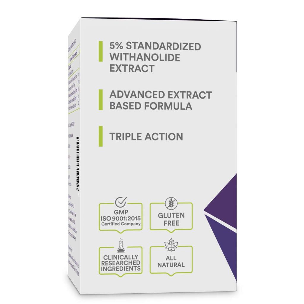 Siddhayu Winostress Herbal Stress Support Tablets 60 Capsules Calm Mind Relaxation Energy Focus