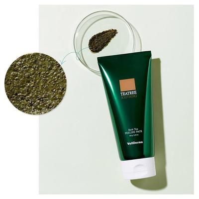 Chadew Teatree Herb Tox Peeling Pack 150g, Deep Cleansing, Moisturizing, Korean Cosmetics, Kbeauty, Sample