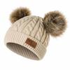 New Baby Hat Children Pompom Winter Hat Knitted Cute Hat For Girls Boys Casual Girls Hat Baby Beanie