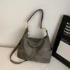 Large Capacity Tote Bag Women's Vintage Shoulder Crossbody Bag Underarm Bag