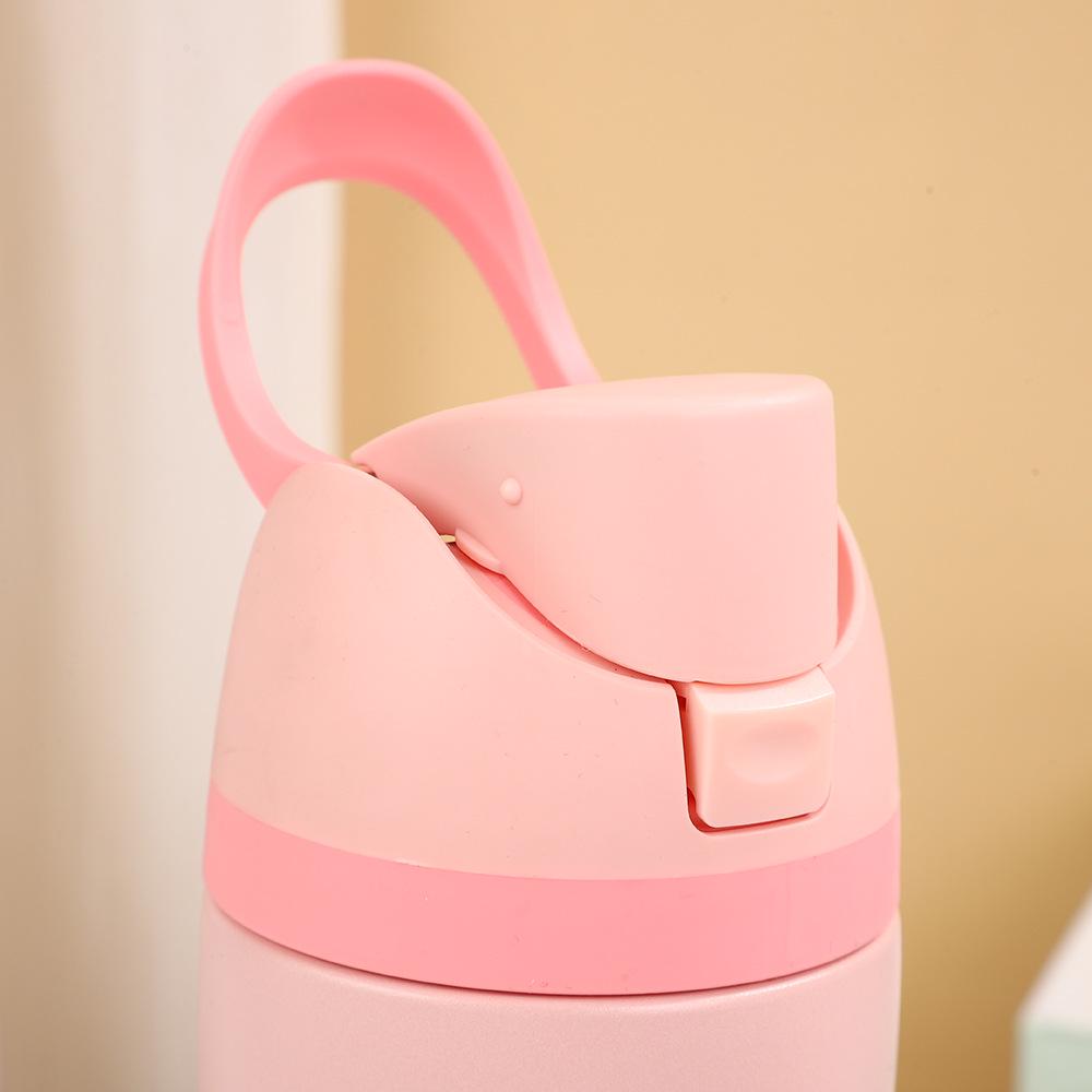 316 Stainless Steel Insulated Sports Water Cup with Handle - Customizable Logo