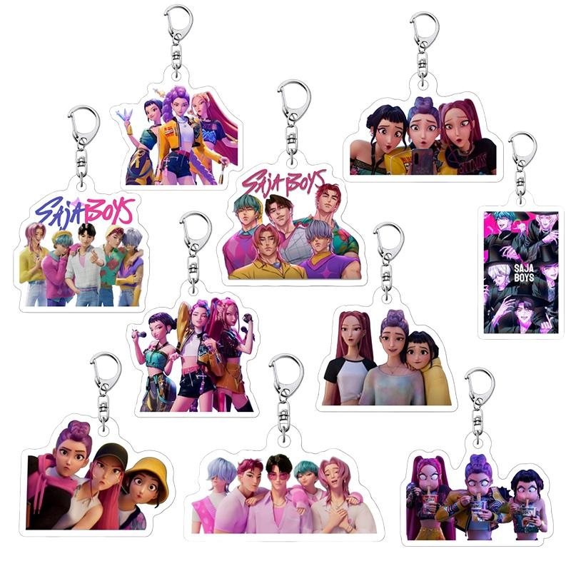 Set Tacâmuri de Petrecere de Unică Folosință Kpop De Hunter Tragere de Steag Petrecere de Ziua de Naștere Coreean Kpop Petrecere Anime Celebrare Consumabile Picnic Deco