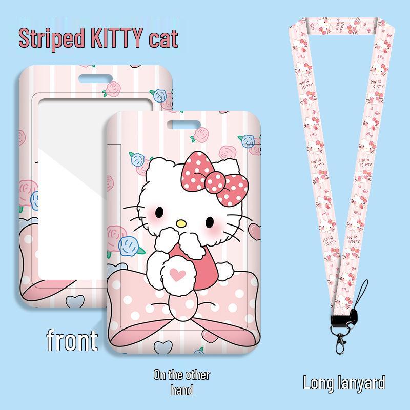 Sanrio Cartoon Student ID Card Holder - Cute Campus, Work, Bus, Subway, Meal Card Case