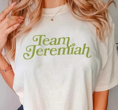 Team Jeremiah Shirt The Summer I Turned Pretty Jeremiah Shirt Cousins Beach Te