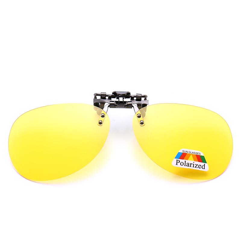 Polarized Frog Clip-On Sunglasses: Photochromic & Night Vision Goggles for Drivers