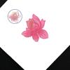 Custom Flowers 3 PCS Lotus Flower Embroidered Iron Clothes Patchwork Sticker Clothing DIY Stripes On Patches for Applique Badge