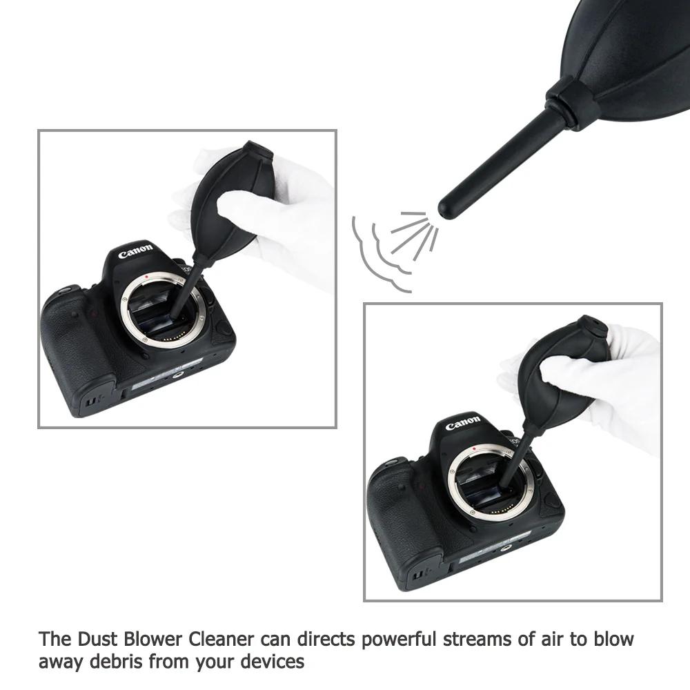 Darktoom Soft Tip Air Blower Blaster Pump Dust Cleaner for Digital DSLR Camera Lens Filter Binocular Telescope