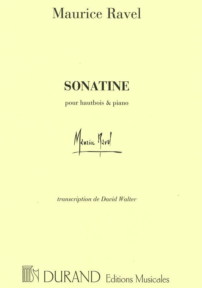 Ravel: Sonatine (Oboe, Piano) Durand Publishing