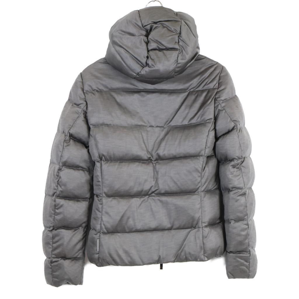 Moncler 2012 Graue Jersey Daunenjacke Jacke 1 grauGebraucht