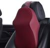 Car Seat Headrest Pad 3D Memory Foam Pillow Head Neck Fabric Cushion Foam Memory Breathable Support Mesh