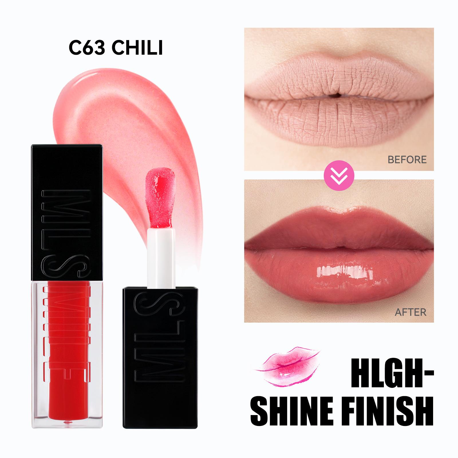 

6-цветный зеркальный блеск для губ на водной основе Glass Dudu Lip Moisturizing and Water Gloss Lip Oil Gloss 3.5ml