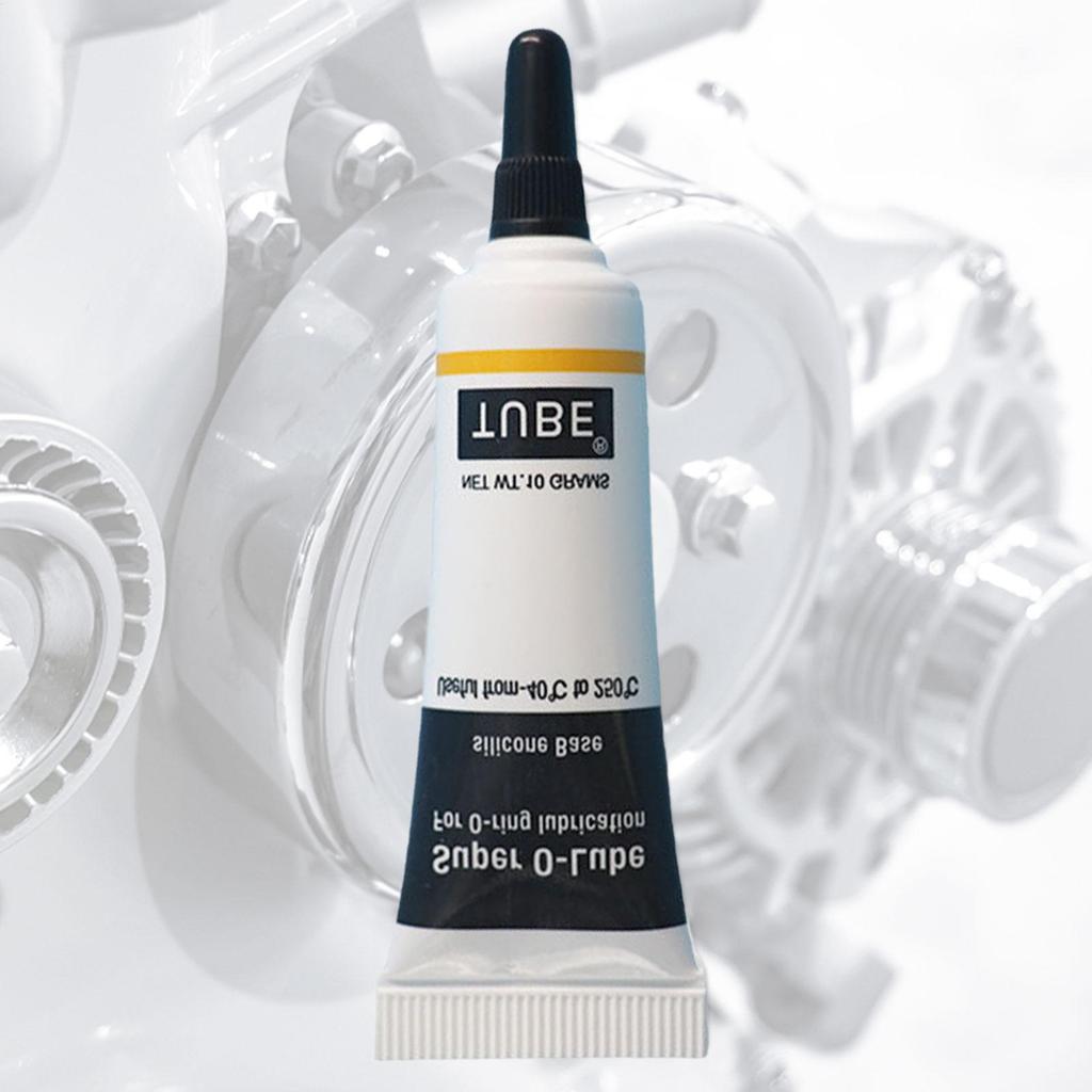 10g Silicone Grease Lubricant Home Improvement Hardware Waterproof Super O-ring Bearing gear Coffee Machine Lubrication White