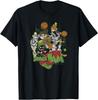 Tričko Space Jam Classic Basketball Team Vintage Logo