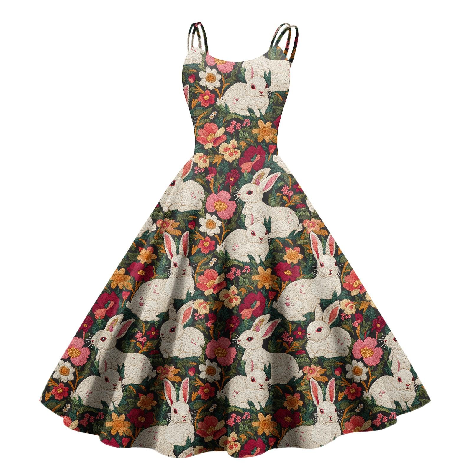 

Женское повседневное модное платье с принтом в стиле ретро с открытыми плечами в стиле панк в стиле ретро XL красный