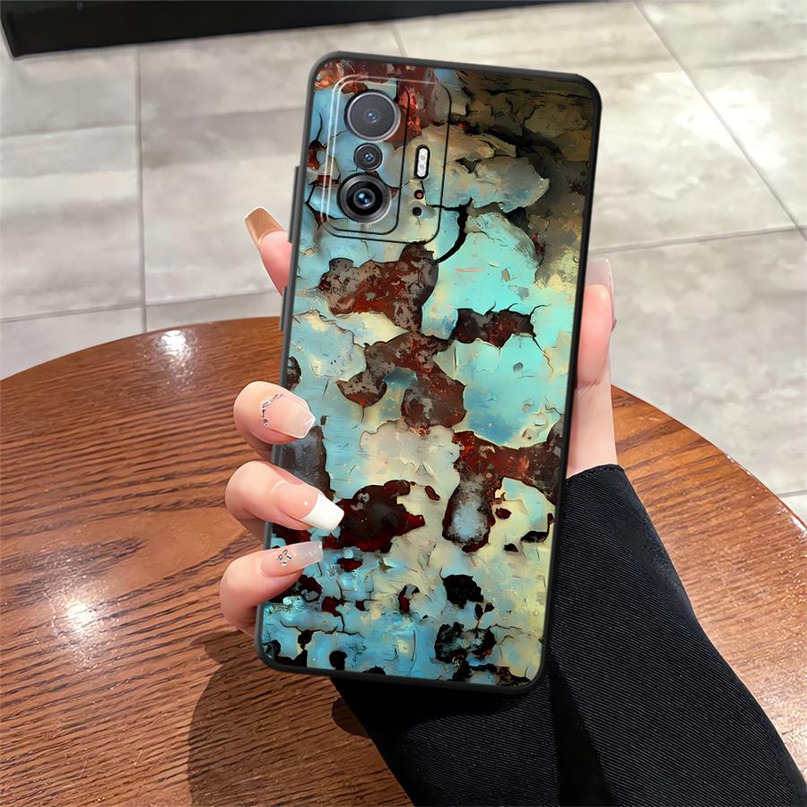 

Чехол с ржавыми пятнами для Xiaomi Mi 13 9T 9 11T 14 Pro 10 11 13 Lite 10T CC9Pro Xiaomi Mi 10T 5G