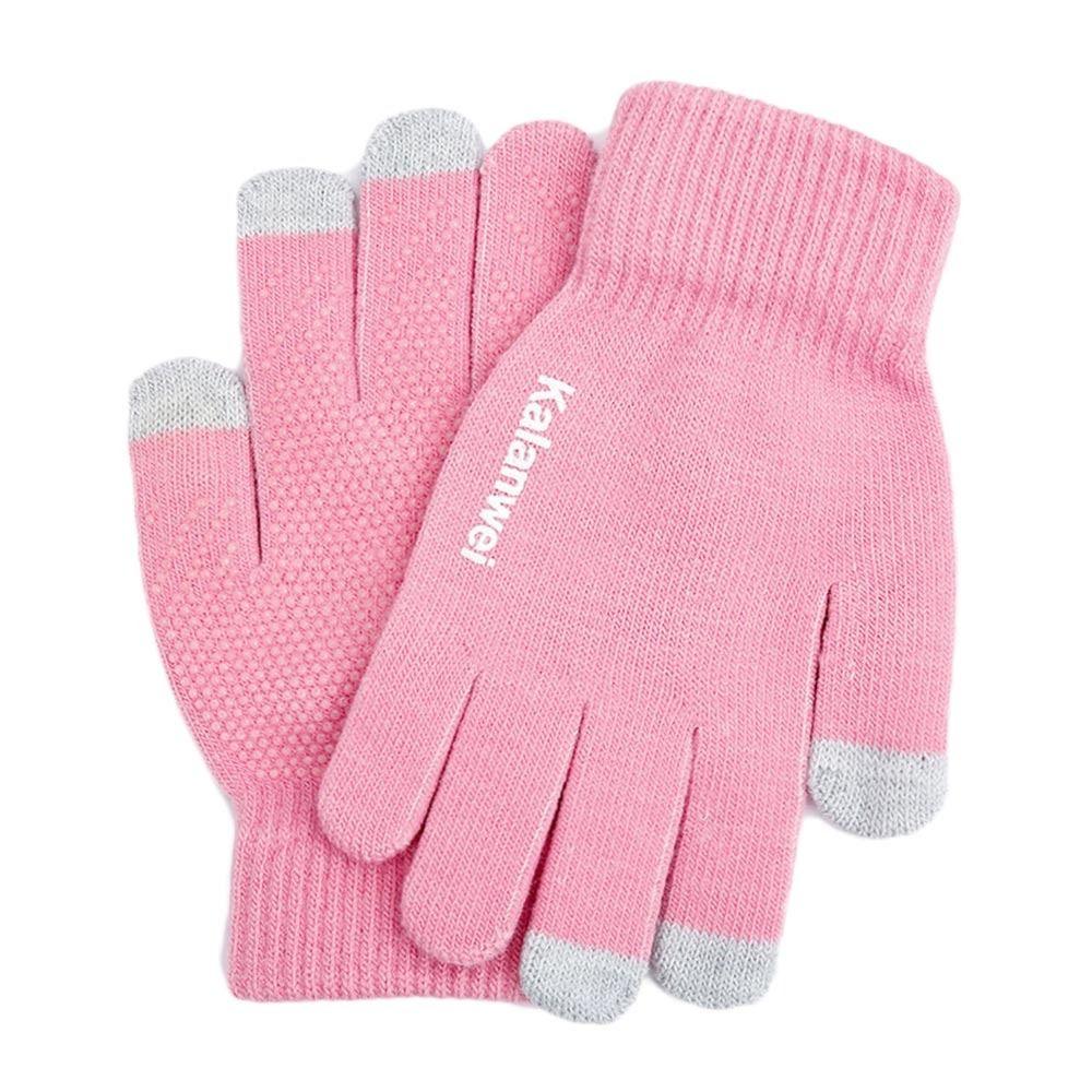 Mănușă cu ecran tactil cald Îngroșare Mănuși anti-alunecare Mănuși tricotate la modă Bărbați Femei