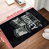 TIME IS MONEY Pop Art Area Rug, $100 Bill Non-Slip Machine Washable Floor Mat for Living Room Bedroom Office Home Decor