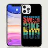 Triathlon Schwimmen Radfahren Laufen Handyhülle Für Iphone 11 12 13 Mini 14 15 Plus 17 Air 16 Pro Max 16E 7 8 SE Kunst Individuell Hülle Capa Ca