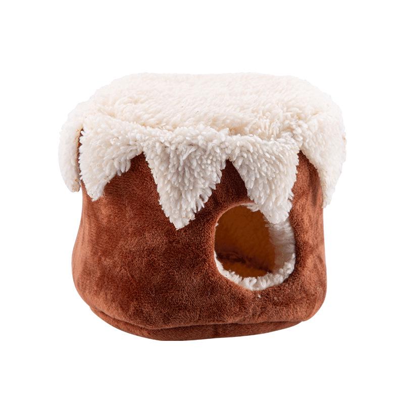 Cozy Winter Cotton Nest for Small Pets: Hamsters, Birds, and Sugar Gliders