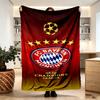 FC Bayern Print Blanket - Soft & Comfortable, for Bedroom, Travel, Sofa, Home Decoration - Birthday Christmas Gift for Friend