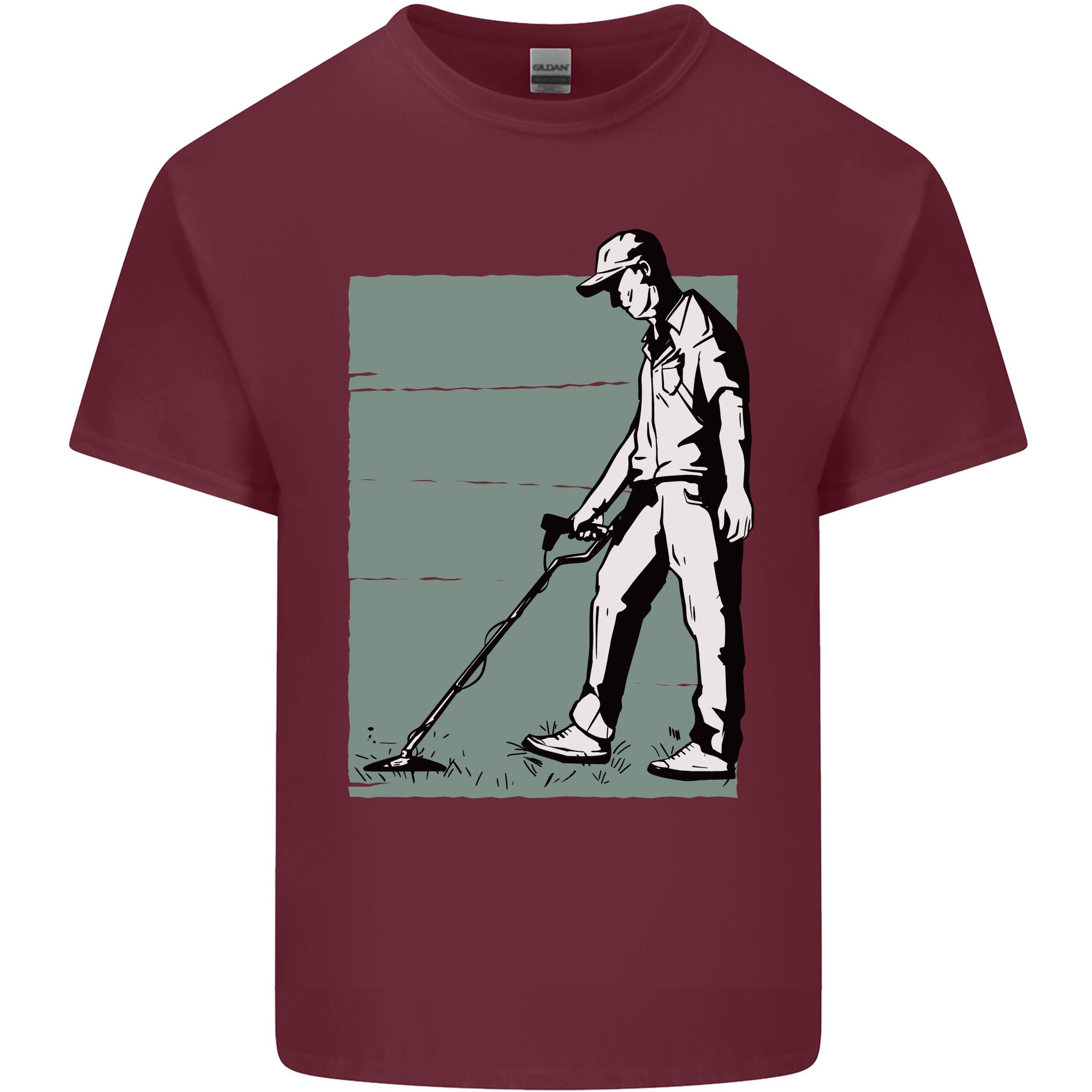 A Unisex Metal Detecting Detector Unisexs Light Cotton TShirt S