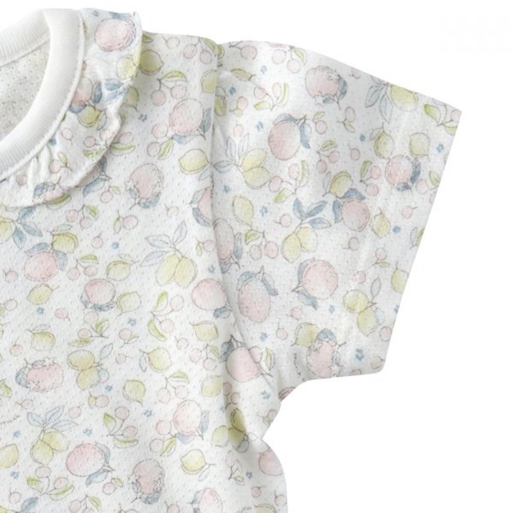 Mink Mui Roupa íntima de manga curta de bambu modelo Pompon de Frutas 36370 054 18