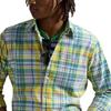 Polo Ralph Lauren Classic Fit Plaid Oxford Long Sleeve Shirt Men Shirts 710966427-002