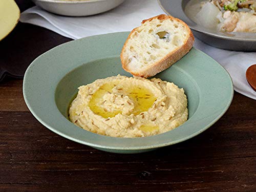 East Corinne 20cm Suppenteller, Set of 2, Minzgrün, Perfekt für Suppenteller, Salatschüsseln, Pastateller und tiefe Teller
