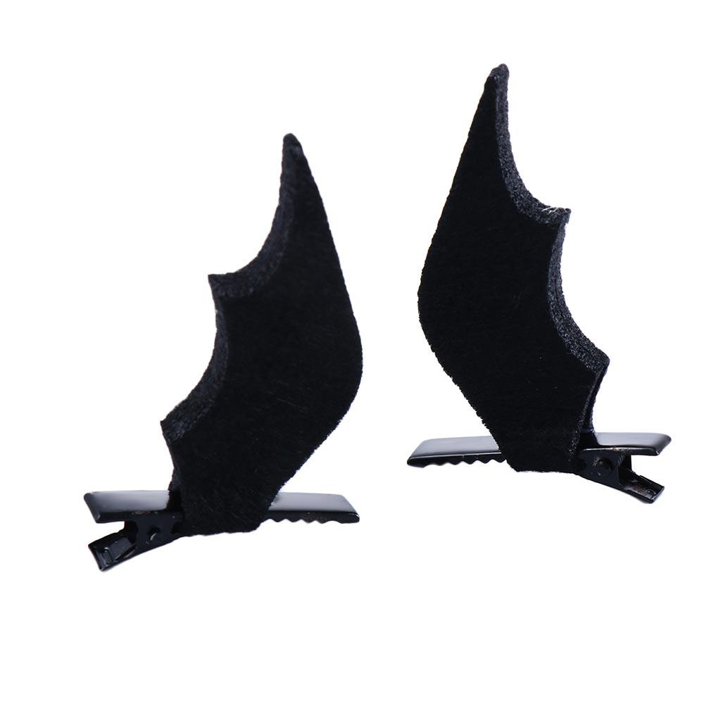 Lovely Baby Girls Women Dress-up Gift Costume Bat Wings Hair Clips Hairpins Hair Accessories