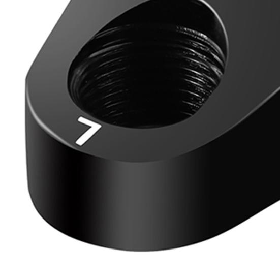 1 Paar Fahrradpedaladapter, universell, hohe Festigkeit, hohe Härte, Fahrradpedal-Booster, Fahrradzubehör