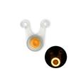 Color-Changing High-Brightness Decorative Light Rope: Tent, Camping, Warning, Silicone Flashing Bicycle Tail Light.