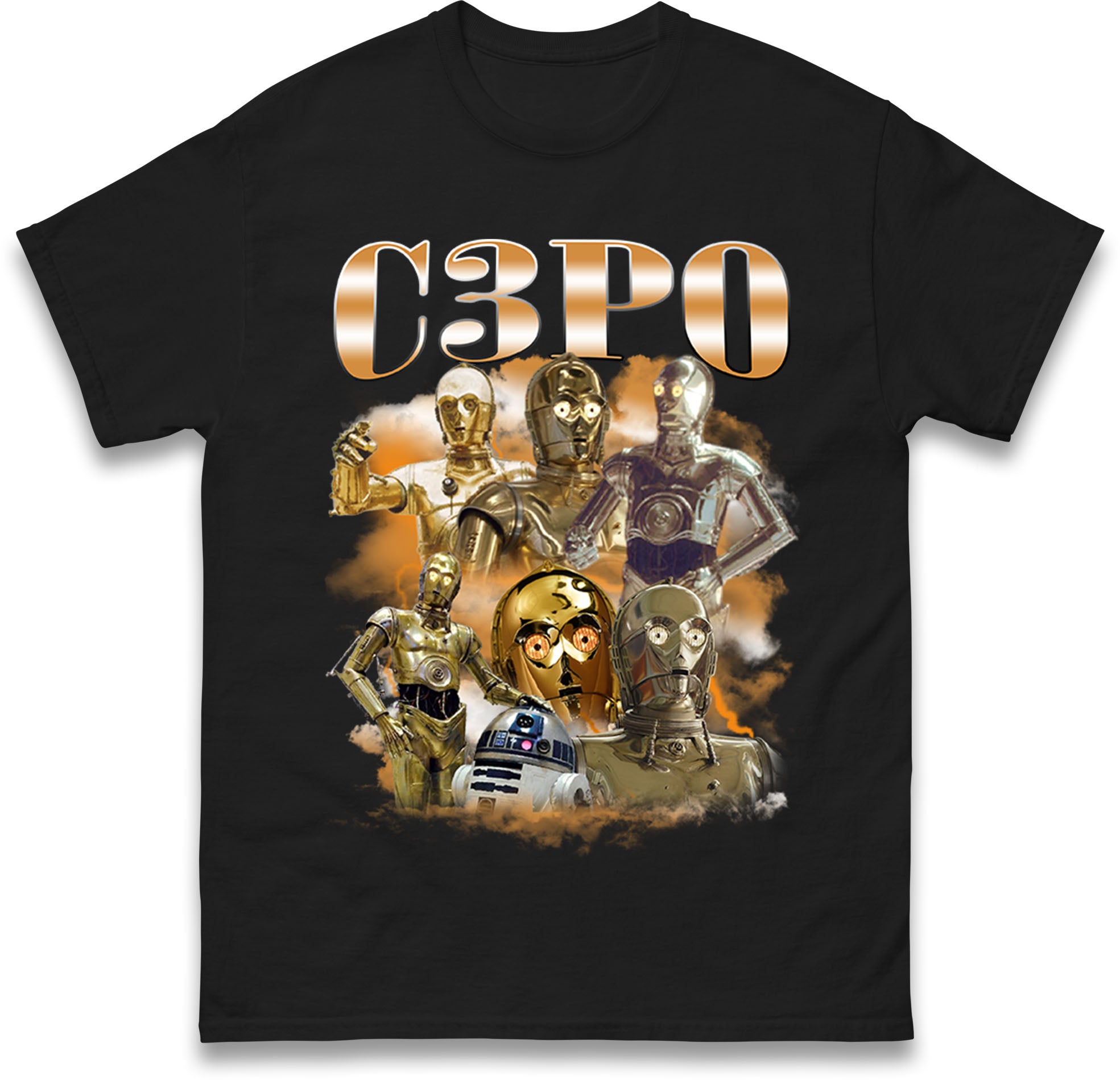 C-3PO Star Wars Bootleg kids T Shirt 140