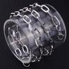 Men's Six-Sided Polished Cuban Titanium Steel Necklace