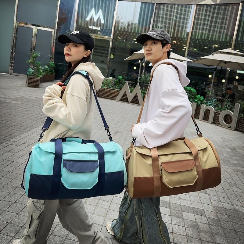 Large-capacity Wet and Dry Separation Travel Bag Men's and Women's Portable Fitness Bag Short Business Trip Lightweight Sports Bag Travel Bag