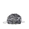 Fashion personalized sequined bucket bag women's 2025 new shoulder bag crossbody dinner bag trendy folds
