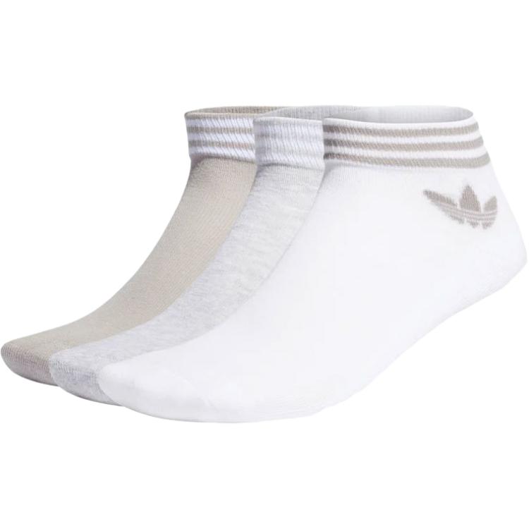 Носки Adidas с манжетой Унисекс 3 пары Разноцветные H32341 L