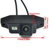 HD 1080P AHD Fisheye Rear View Reverse Parking back up Camera forToyota Land Cruiser 120 Series Toyota Prado 2700 4000 2002-2009