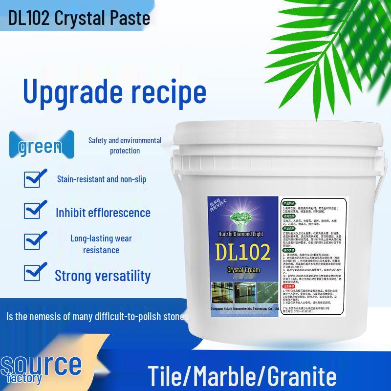 DL102 Polishing & Anti-Slip Paste for Stone, Marble, Granite, and Tile Floors