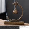Creative Boshan Hanging Incense Burner for Home Use - Tea Ceremony Ornament for Agarwood & Sandalwood Coil Incense