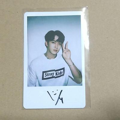[USED] SKZ Stray Kids Changbin Instax-style Autographed Photo Card
