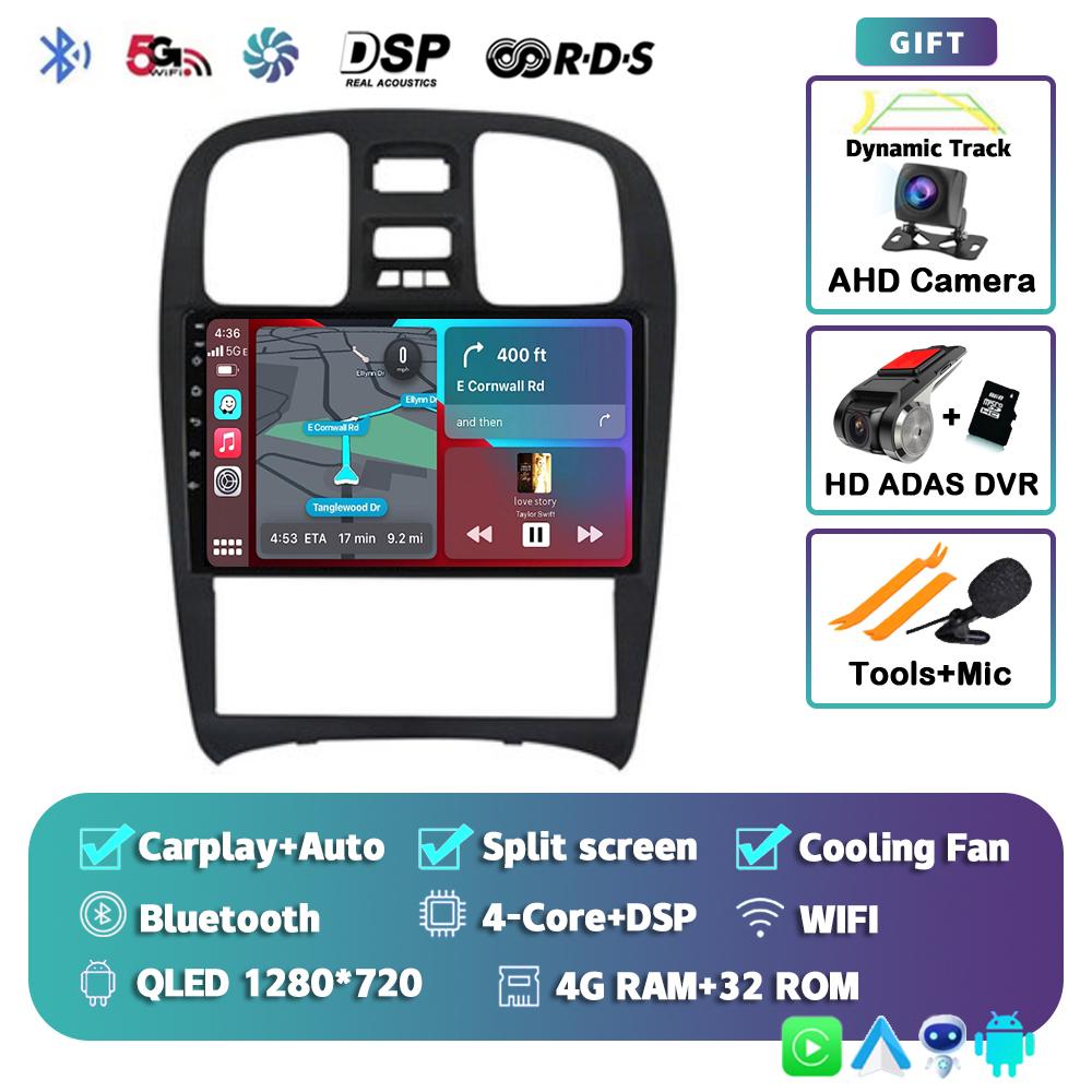 Android 14 DSP Car Radio Multimidia Video Player Navigation GPS For Hyundai Sonata EF 2001 - 2006 2007 2008 2009 2010 2011 2012